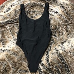 Scoop-back One Piece